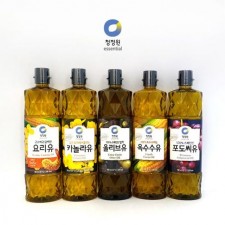 청정원 식용유 올리브유 900ml 엑스트라버진 드레싱