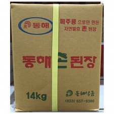 업소용 식당 식자재 재료 동해 촌된장 14kg 실온보관