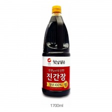 청정원 햇살담은 두번달인 진간장 골드 1700ml 대용량