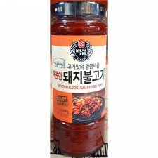 돼지 불고기 양념 백설 500g 고기 액상 소스 양념장