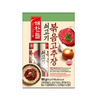 CJ해찬들 쇠고기 볶음고추장60gx3개입/ 비빔밥 양념장