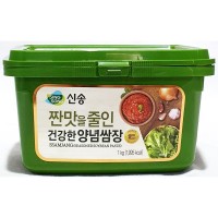 짠맛을줄인 양념 쌈장 신송 1kg 양념장 식당 전용