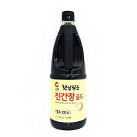 청정원 진간장골드 양조간장 자연숙성 간장 1.7L