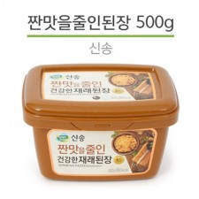 신송 가정용 된장 요리 된장 짠맛 줄인 된장 500g