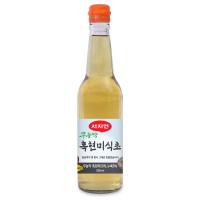 서지연 흑현미식초 /천연발효숙성 /누룩발효