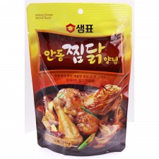 안동 찜닭 양념 샘표 210g x12개 소스 가정 업소 식당