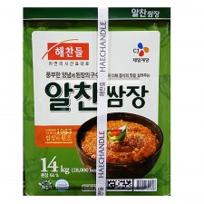 업소용 식당 식자재 재료 해찬들 알찬쌈장 14kg