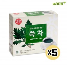 고향 쑥차 15스틱 X5