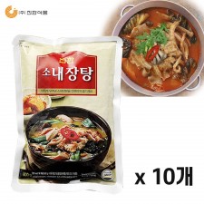 진한식품 소내장탕 600g 10개