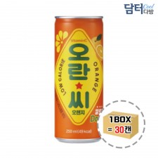 오란씨 오렌지 250ml (30캔)