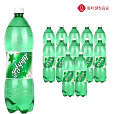 칠성사이다 업소용 1.25L 12개 탄산음료