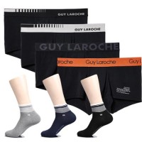 [Guy Laroche] 기라로쉬 남자 드로즈 1P+캐주얼 양말 1P set (양말랜덤) GL-DRAnCS1