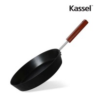 [Kassel] 카셀 2021년형  BLACK-WOOD  IH(인덕션) 겸용 후라이팬 28CM