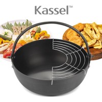 [Kassel] 카셀 국내생산 아노다이징 멀티팟 다용도 냄비 24cm