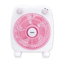 코멕스1010 핑크 박스팬 저소음 강력 소형 선풍기